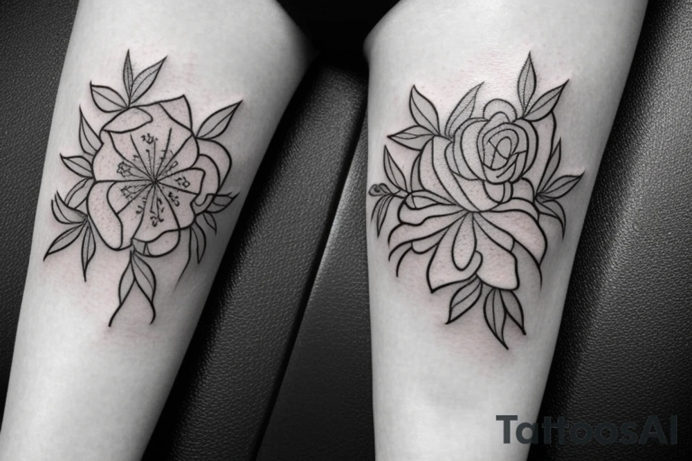 small flower tattoo tattoo idea