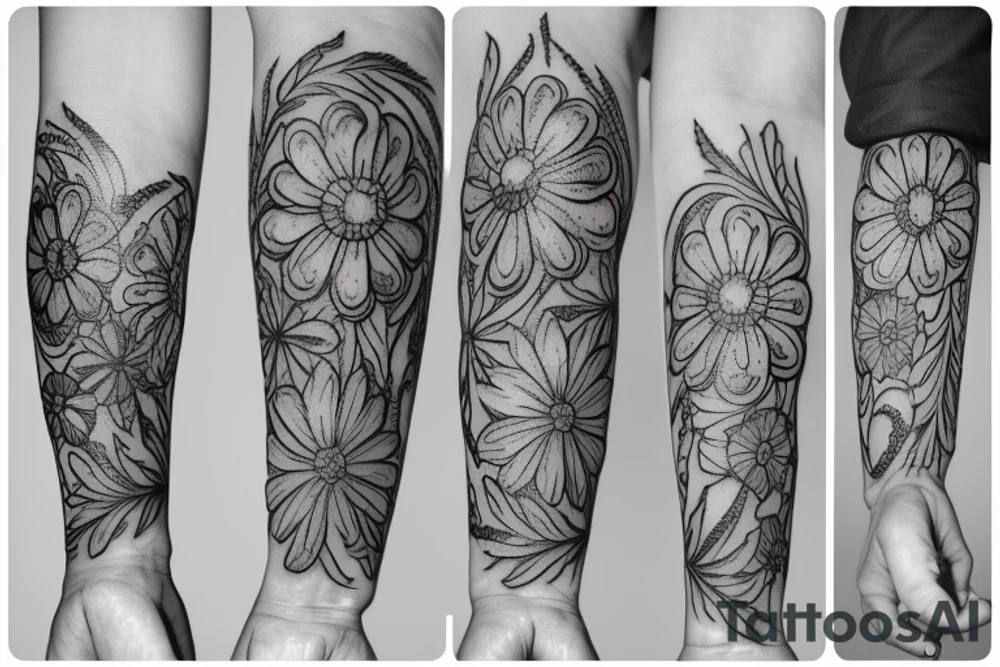 small flower tattoo tattoo idea