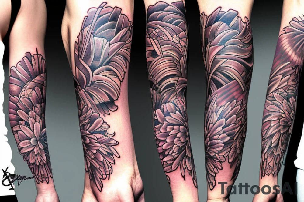morning glory tattoo idea
