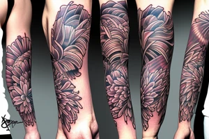 morning glory tattoo idea