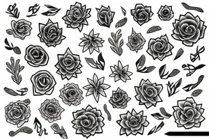 Aster tattoo idea