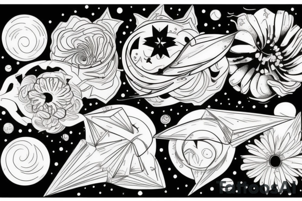 Space tattoo idea