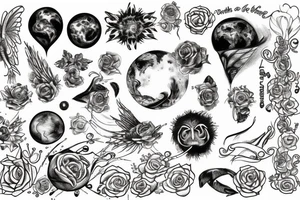 Earth tattoo idea