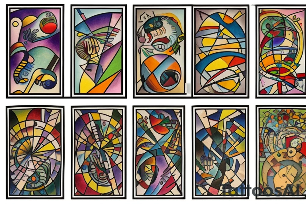 Stained glass avac tattoo idea