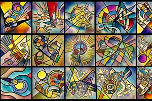 Stained glass avac tattoo idea