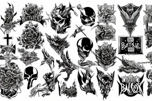 Battle Cross tattoo idea