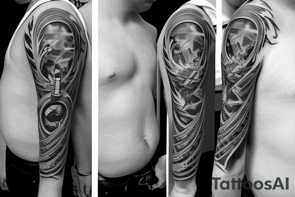 Expeditionary Memorial Rifle Stand tattoo idea