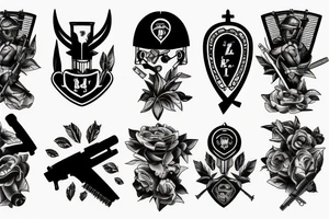 3-21 Infantry tattoo tattoo idea