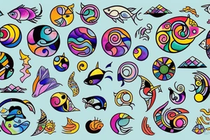 Pisces tattoo idea