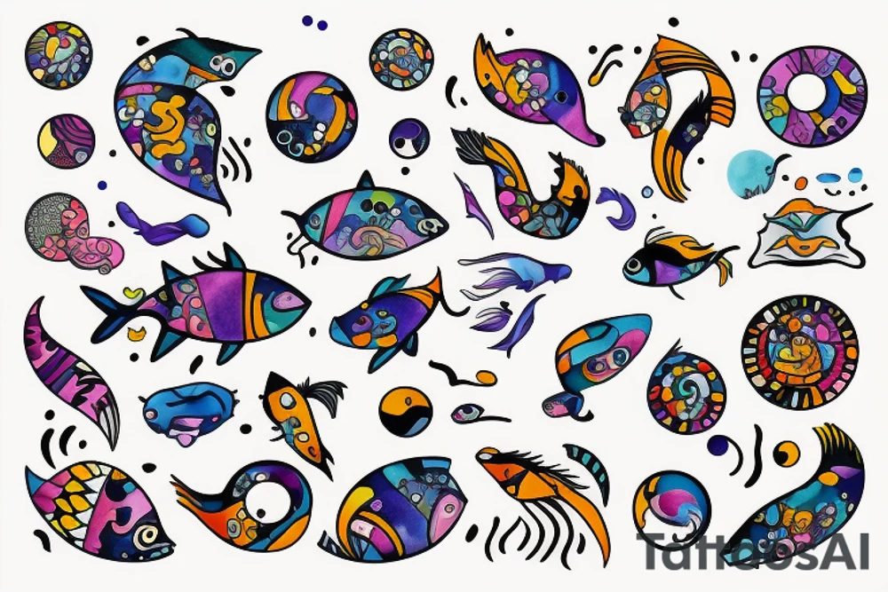Pisces tattoo idea