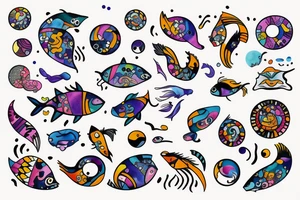 Pisces tattoo idea