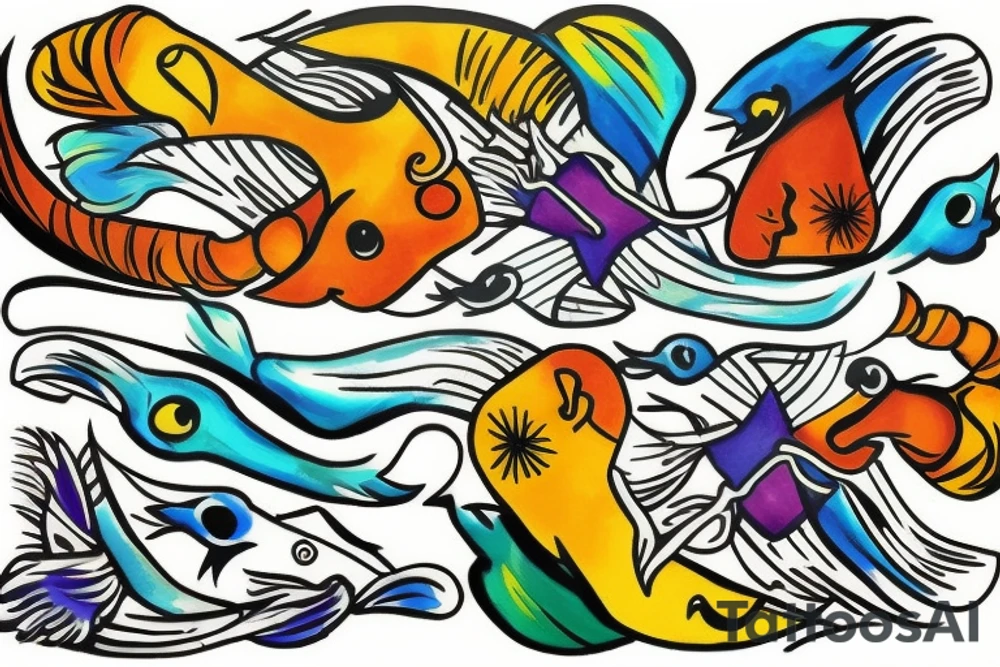 Pisces tattoo idea