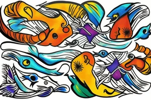 Pisces tattoo idea