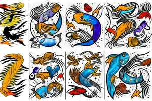 Pisces tattoo idea
