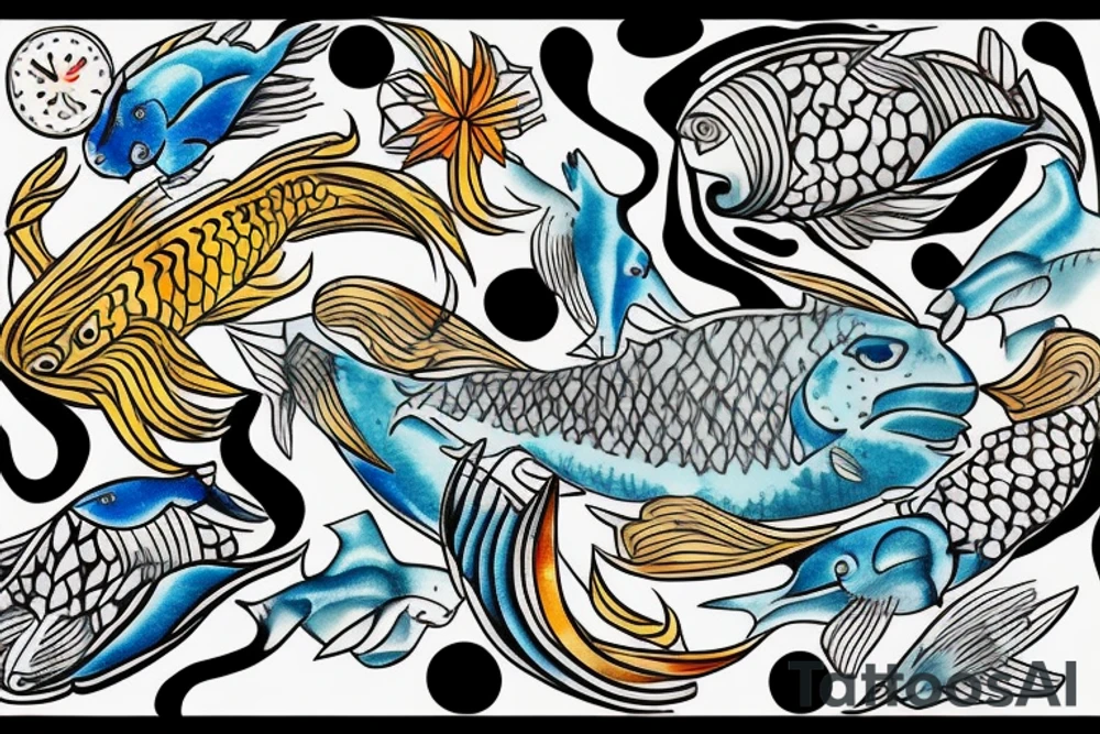 Pisces tattoo idea