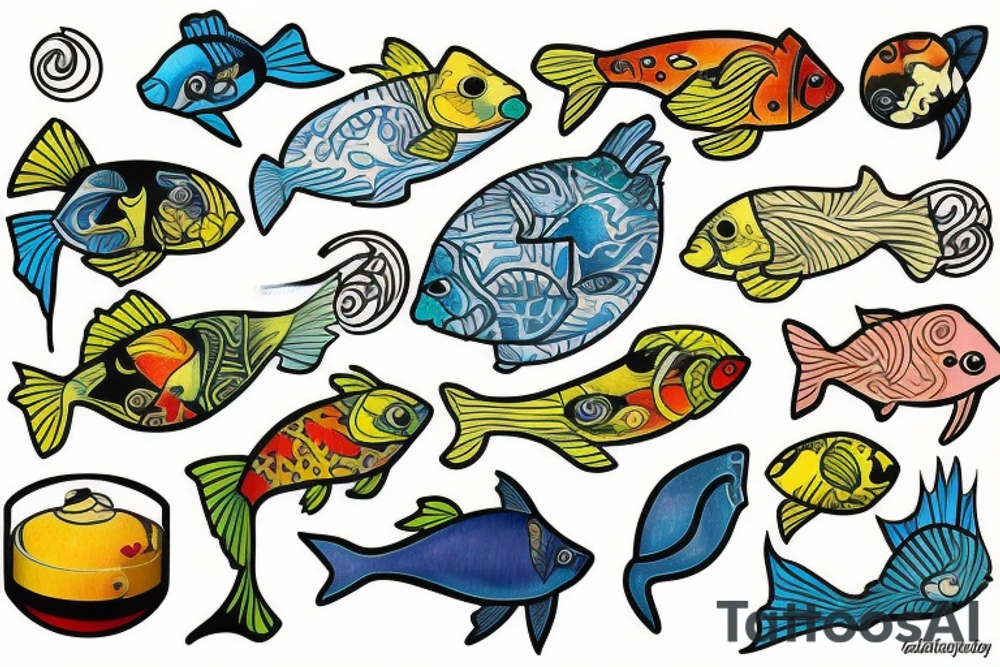 Pisces tattoo idea