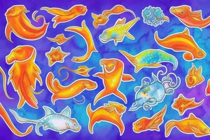 Spicy Pisces tattoo idea