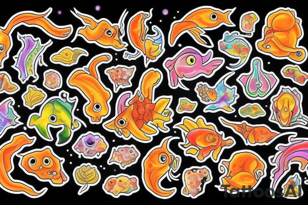 Spicy spicy Pisces tattoo idea