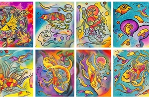 Spicy spicy Pisces tattoo idea