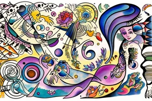 Pisces and Aries tattoo idea