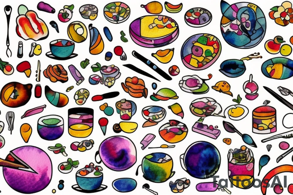 Kitchen tattoo idea