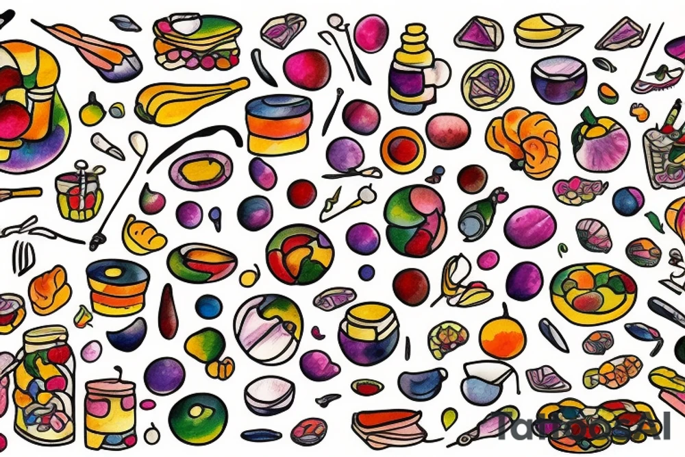 Kitchen tattoo idea