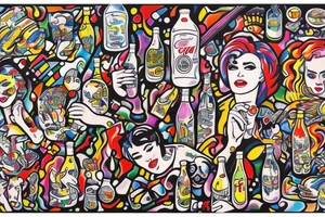 Diet Coke on fire tattoo idea