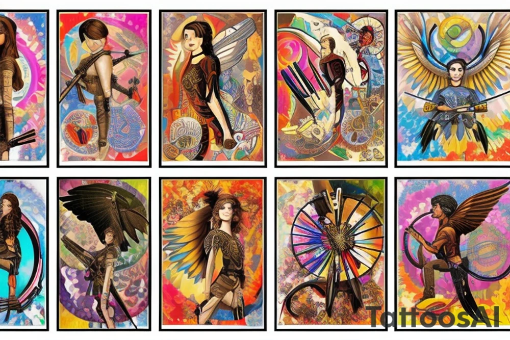 The hunger games katniss Everdeen tattoo idea