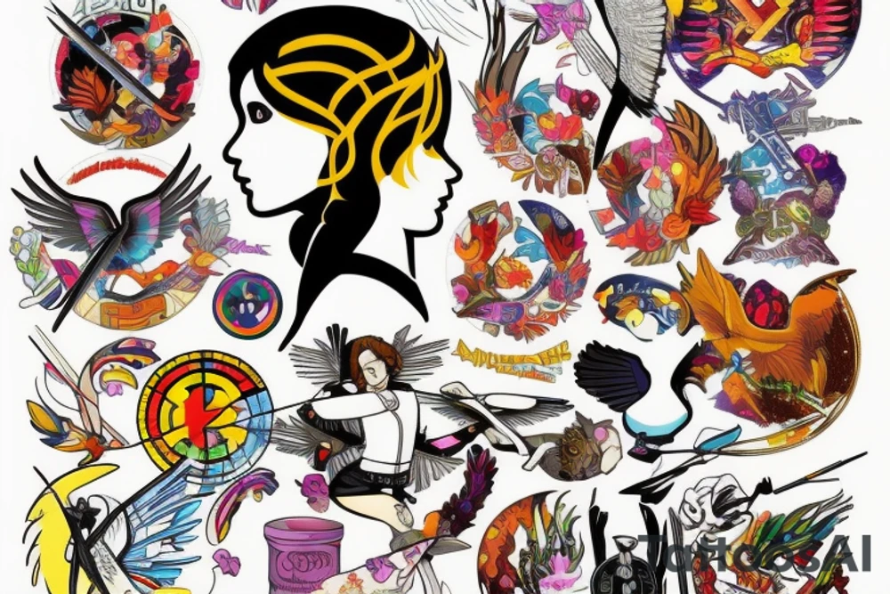 The hunger games katniss Everdeen tattoo idea