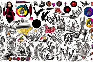 The hunger games katniss Everdeen tattoo idea