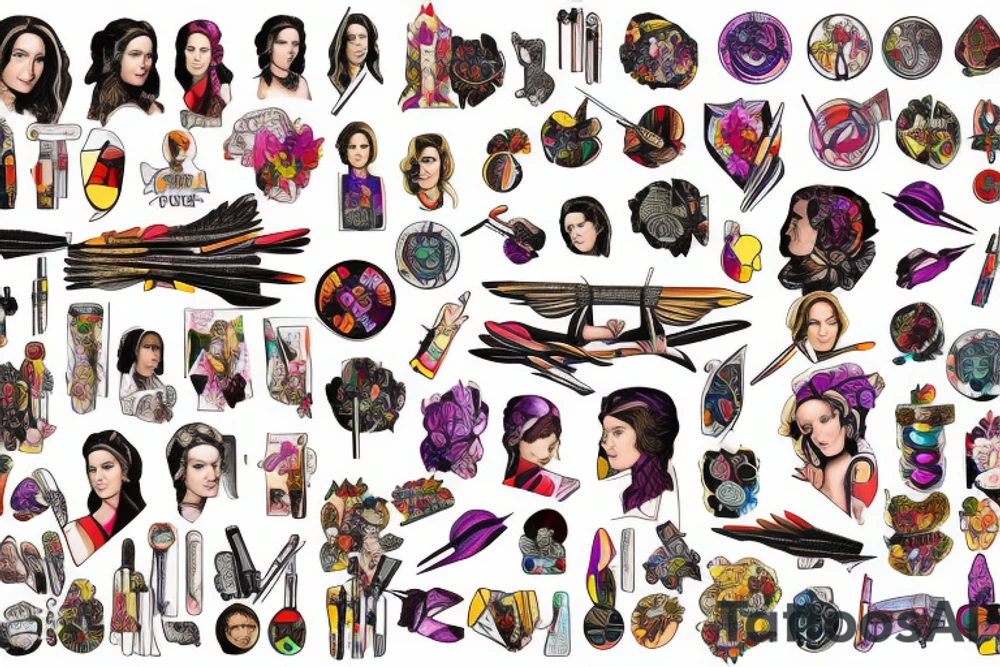 The hunger games katniss Everdeen tattoo idea