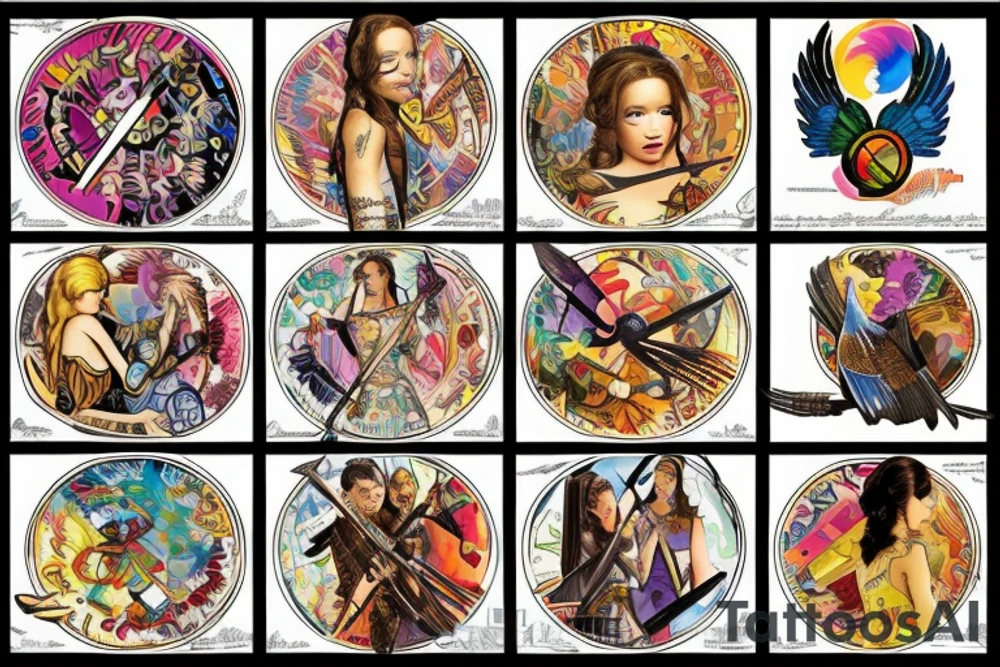 The hunger games katniss Everdeen tattoo idea