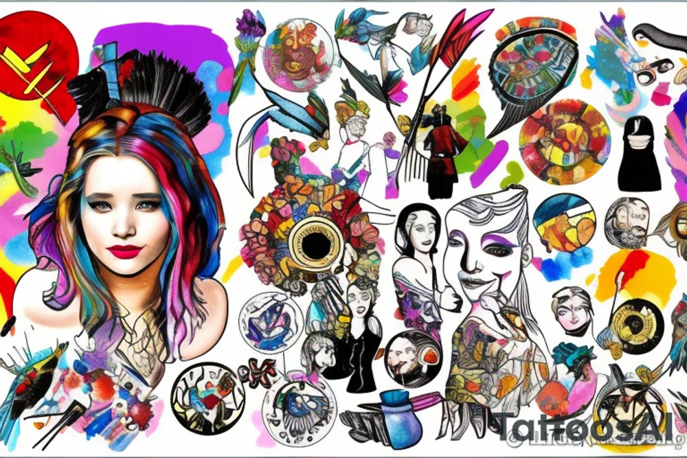 The hunger games tattoo idea