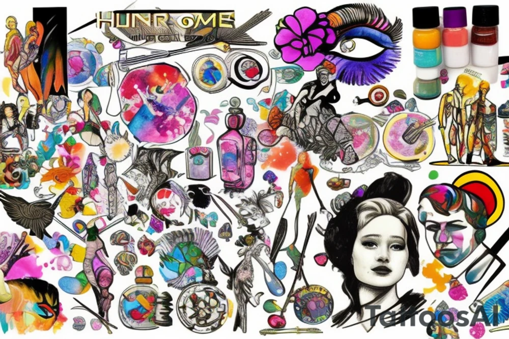 The hunger games tattoo idea