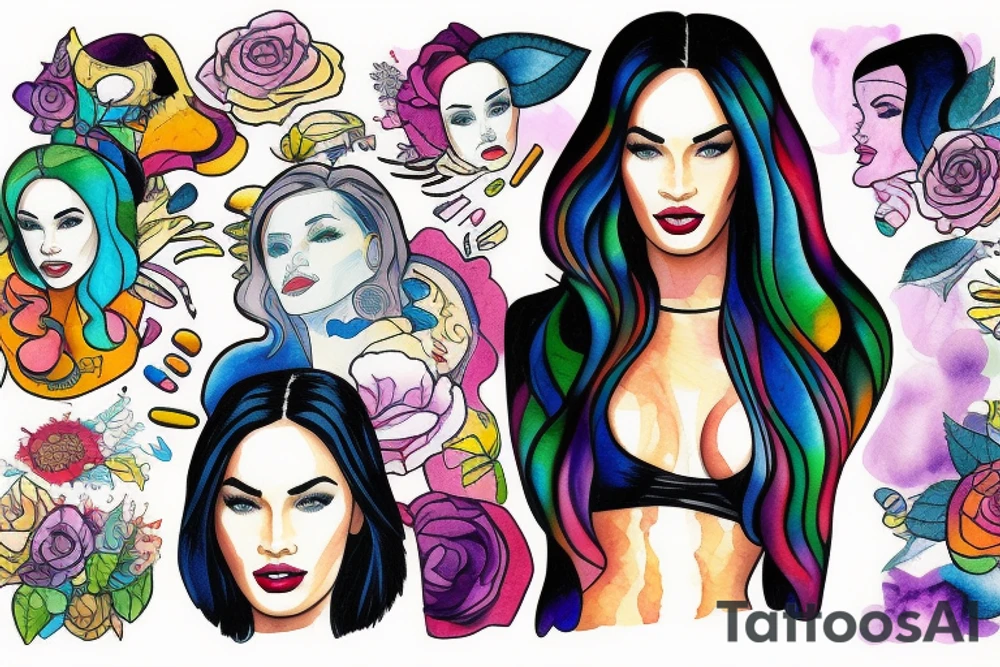 Megan fox Jennifer’s body tattoo idea