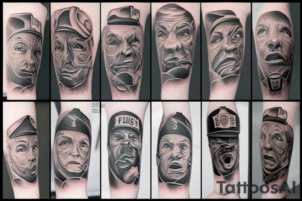 Fireman tattoo idea