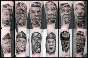 Fireman tattoo idea