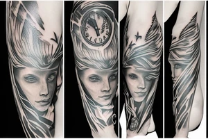 F-22 jet tattoo idea
