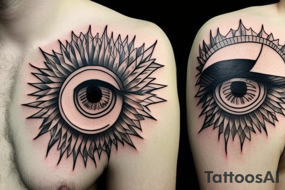 Eye of Horus tattoo idea
