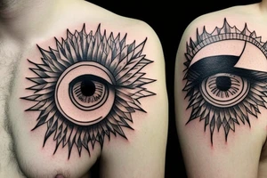 Eye of Horus tattoo idea