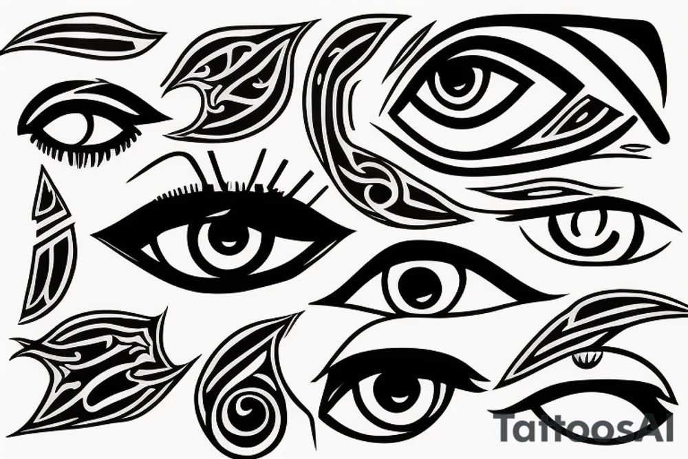 Eye of Horus tattoo idea