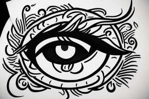 Eye of Horus tattoo idea