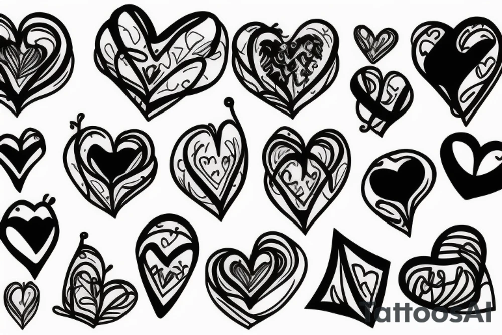 heart tattoo idea