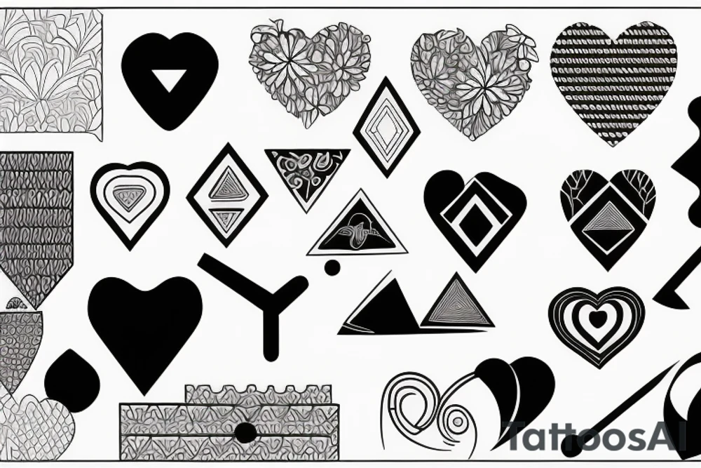 heart tattoo idea