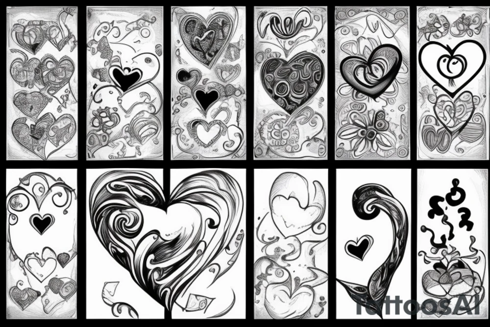 heart tattoo idea