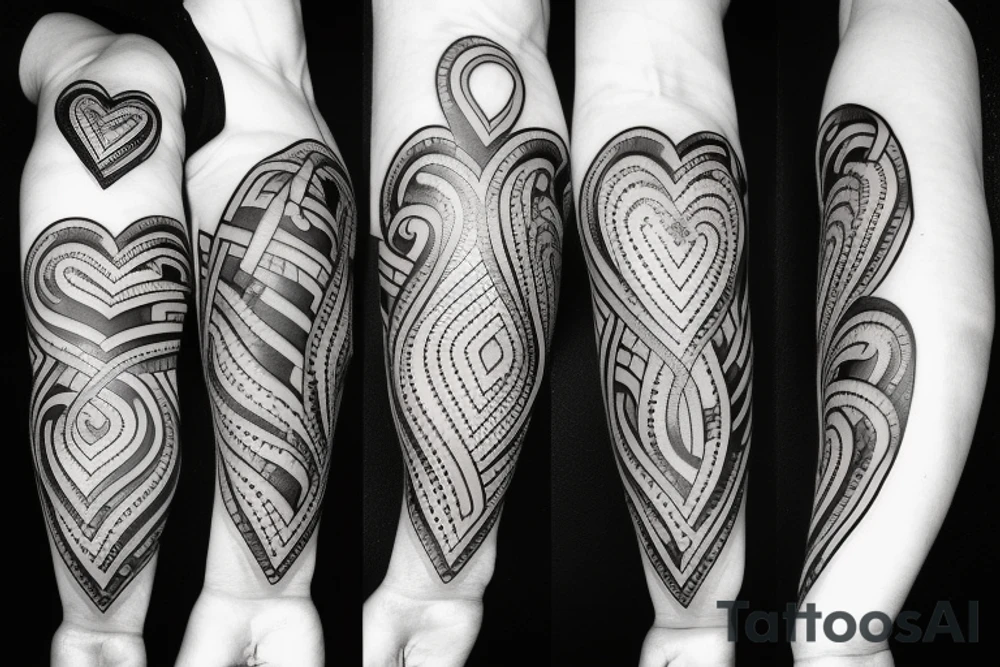 heart tattoo idea