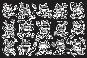 Japanese frog deity tattoo idea