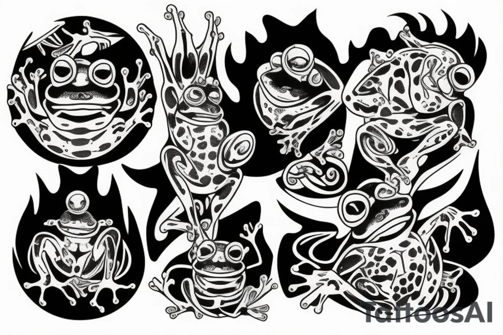 frog god tattoo idea