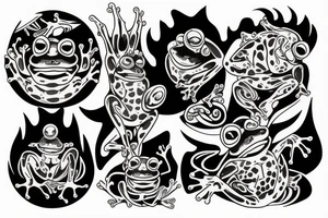 frog god tattoo idea
