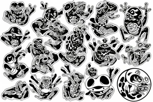 frog god tattoo idea